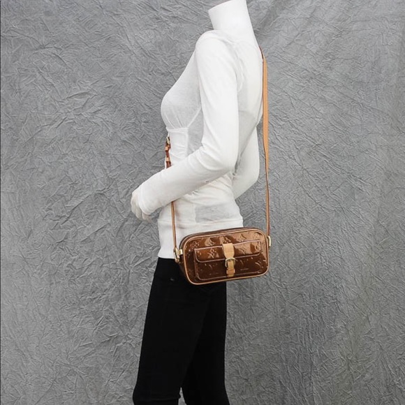 Louis Vuitton Handbags - LOUIS VUITTON Bronze Monogram Vernis Christie MM
